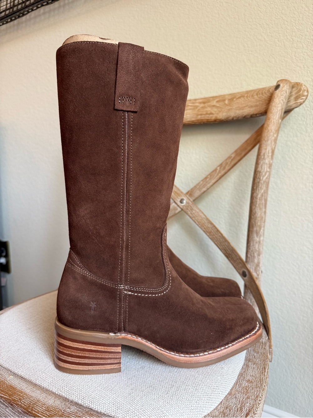 Frye campus 12R suede brown boots - Picture 7 of 7